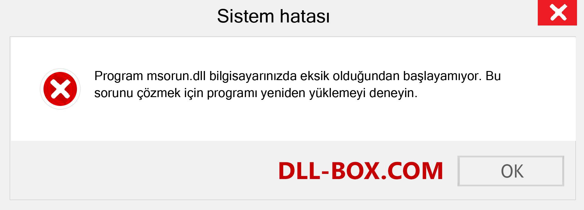 msorun.dll dosyası eksik mi? Windows 7, 8, 10 için İndirin - Windows'ta msorun dll Eksik Hatasını Düzeltin, fotoğraflar, resimler